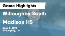Willoughby South  vs Madison HS Game Highlights - Sept. 8, 2022