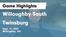 Willoughby South  vs Twinsburg  Game Highlights - Sept. 17, 2022