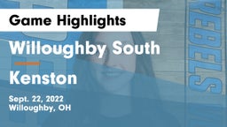 Willoughby South  vs Kenston  Game Highlights - Sept. 22, 2022