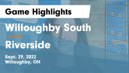Willoughby South  vs Riverside  Game Highlights - Sept. 29, 2022