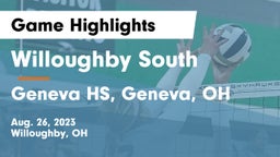 Willoughby South  vs Geneva HS, Geneva, OH Game Highlights - Aug. 26, 2023