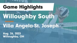 Willoughby South  vs Villa Angela-St. Joseph  Game Highlights - Aug. 26, 2023