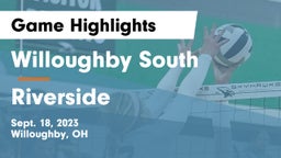 Willoughby South  vs Riverside  Game Highlights - Sept. 18, 2023
