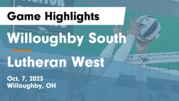 Willoughby South  vs Lutheran West  Game Highlights - Oct. 7, 2023