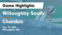 Willoughby South  vs Chardon  Game Highlights - Oct. 10, 2023