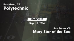 Matchup: Poly  vs. Mary Star of the Sea  2016