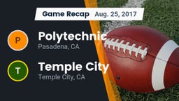 Recap: Polytechnic  vs. Temple City  2017