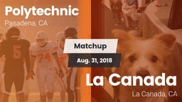 Matchup: Polytechnic High Sch vs. La Canada  2018