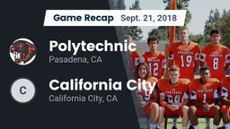 Recap: Polytechnic  vs. California City  2018