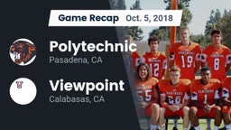 Recap: Polytechnic  vs. Viewpoint  2018