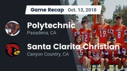 Recap: Polytechnic  vs. Santa Clarita Christian  2018