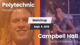 Matchup: Polytechnic High Sch vs. Campbell Hall  2019