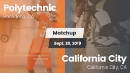 Matchup: Polytechnic High Sch vs. California City  2019