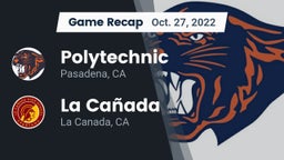 Recap: Polytechnic  vs. La Cañada  2022