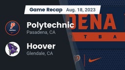 Recap: Polytechnic  vs. Hoover  2023