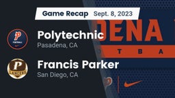 Recap: Polytechnic  vs. Francis Parker  2023