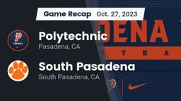 Recap: Polytechnic  vs. South Pasadena  2023