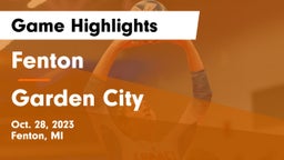 Fenton  vs Garden City Game Highlights - Oct. 28, 2023
