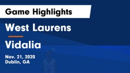 West Laurens  vs Vidalia  Game Highlights - Nov. 21, 2020