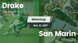 Matchup: Drake  vs. San Marin  2017