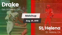 Matchup: Drake  vs. St. Helena  2018