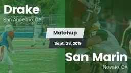 Matchup: Drake  vs. San Marin  2019