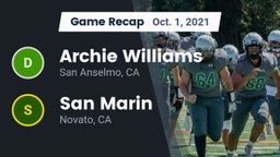 Recap: Archie Williams  vs. San Marin  2021