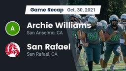 Recap: Archie Williams  vs. San Rafael  2021