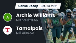 Recap: Archie Williams  vs. Tamalpais  2021