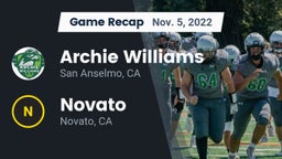 Recap: Archie Williams  vs. Novato  2022