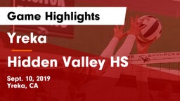 Yreka  vs Hidden Valley HS Game Highlights - Sept. 10, 2019