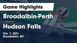 Broadalbin-Perth  vs Hudson Falls  Game Highlights - Oct. 7, 2021