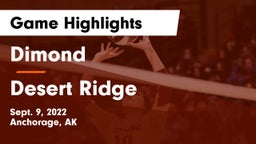 Dimond  vs Desert Ridge Game Highlights - Sept. 9, 2022