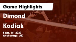 Dimond  vs Kodiak Game Highlights - Sept. 16, 2022