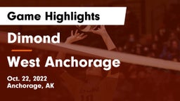 Dimond  vs West Anchorage  Game Highlights - Oct. 22, 2022