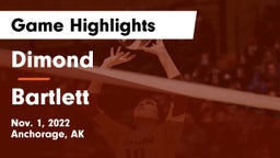 Dimond  vs Bartlett Game Highlights - Nov. 1, 2022