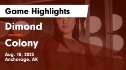 Dimond  vs Colony Game Highlights - Aug. 18, 2023