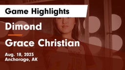 Dimond  vs Grace Christian Game Highlights - Aug. 18, 2023