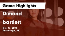 Dimond  vs bartlett Game Highlights - Oct. 17, 2023