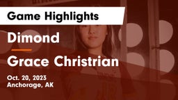 Dimond  vs Grace Christrian Game Highlights - Oct. 20, 2023