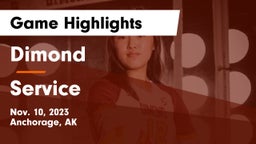 Dimond  vs Service Game Highlights - Nov. 10, 2023