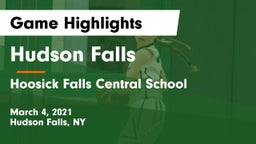 Hudson Falls  vs Hoosick Falls Central School Game Highlights - March 4, 2021