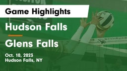 Hudson Falls  vs Glens Falls  Game Highlights - Oct. 10, 2023