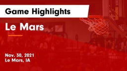 Le Mars  Game Highlights - Nov. 30, 2021