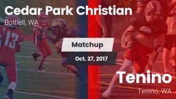 Matchup: Cedar Park vs. Tenino  2017