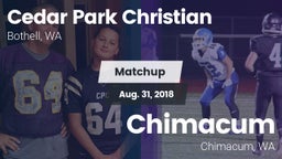 Matchup: Cedar Park vs. Chimacum  2018