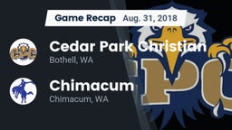 Recap: Cedar Park Christian  vs. Chimacum  2018