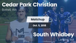 Matchup: Cedar Park vs. South Whidbey  2018