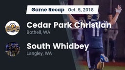 Recap: Cedar Park Christian  vs. South Whidbey  2018