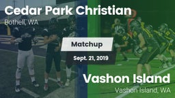 Matchup: Cedar Park vs. Vashon Island  2019